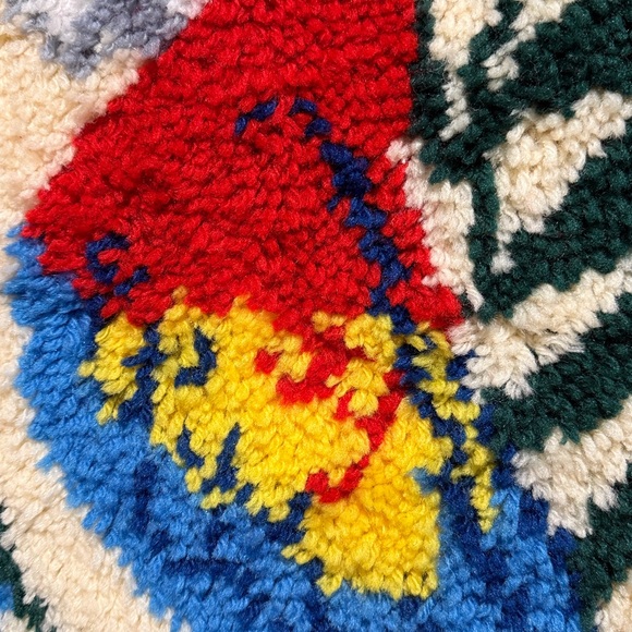 Vintage Hook and Latch Rug - Picture 2 of 3